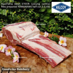 Beef rib TOMAHAWK Australia STEER (young cattle) DIAMANTINA frozen portioned 1 rib +/- 1.6kg (price/kg)